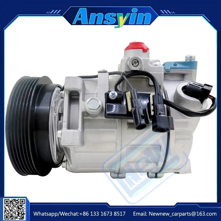 A/C Compressor For Volvo S60 S80 V70 XC60 XC70 XC90 36051068 60-02344 6G9N19D623FF 6G9N-19D623-FF 6G9N19D623FG 6G9N-19D623-FH