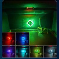 Car Interior USB/Type C LED Mood Light Touch Control Night Lamp with 6 Color and 4 Modes for Vehicle Room and More