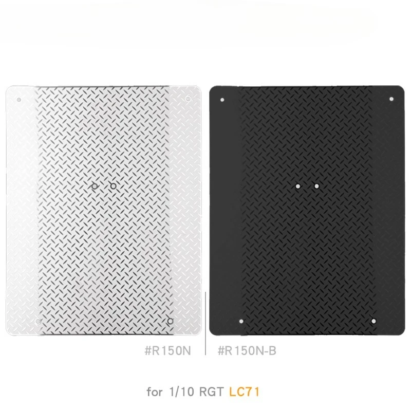 1 stks Dakbagagerek Metalen Plaat voor 1/10 RGT EX86020 Invader LC71 Accessoires