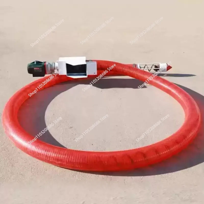 

Corn Sand Rice Powder Grain Auger Flexible Screw Conveyor For Wheat Lifting Feeder Farm Grain Suction Machine