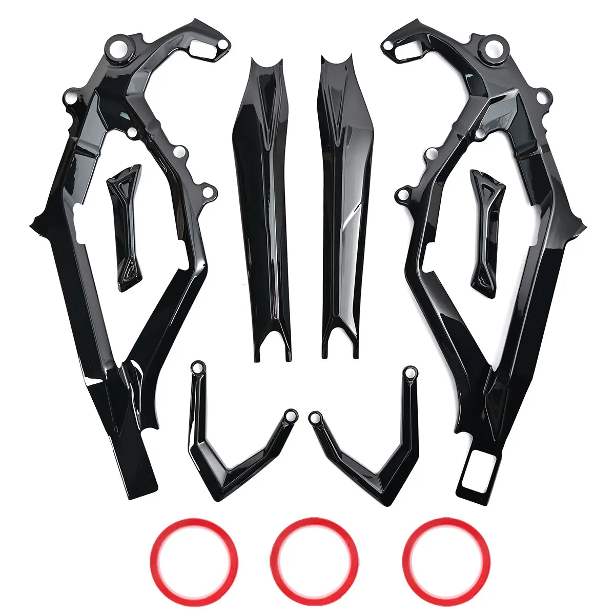 Framebeschermer kuipbodykit met grafische motorfietsen voor Sur-Ron Ultra Bee koolstofvezellook beschermhoes voor elektrische fietsen
