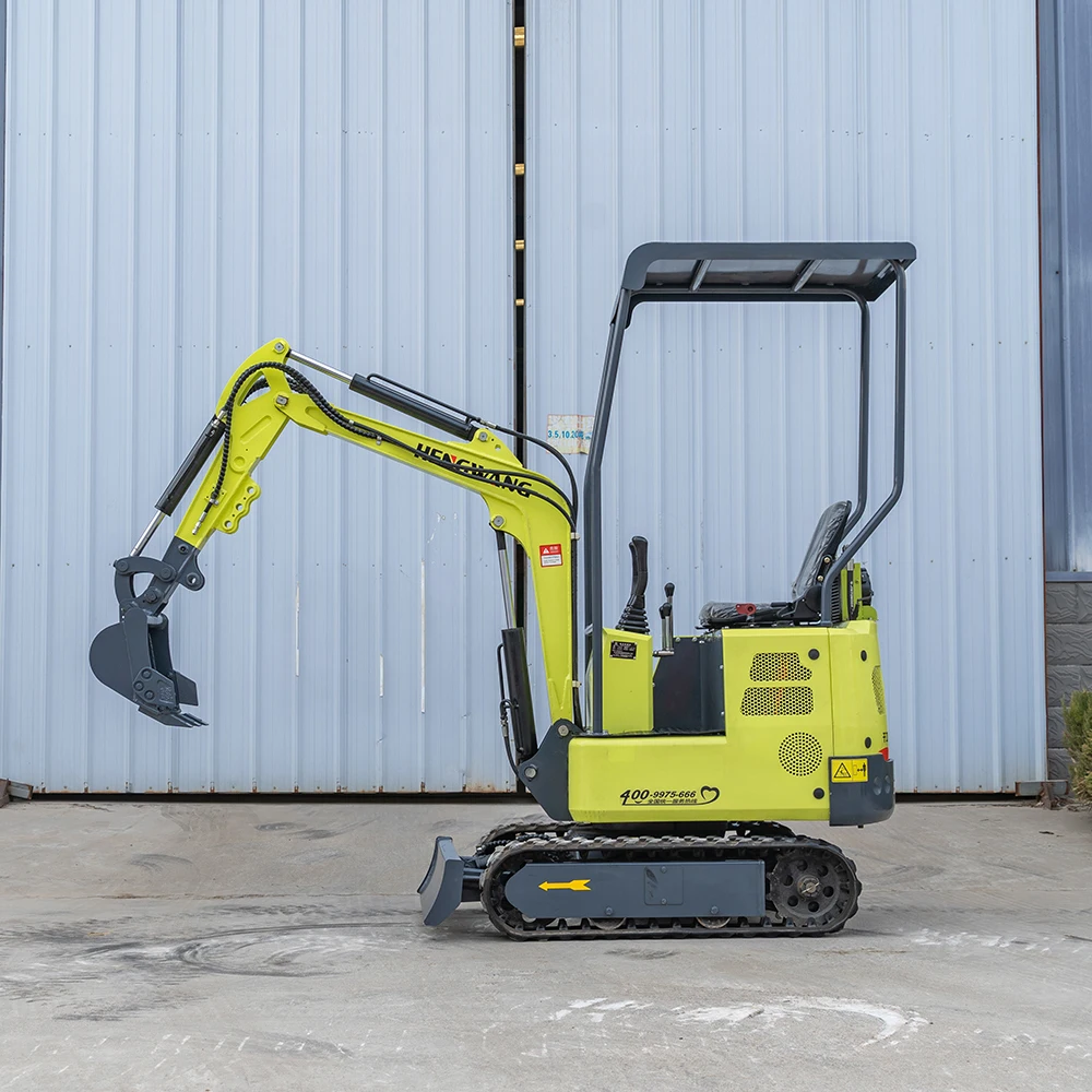 Vendita diretta in fabbrica mini escavatore da 1 tonnellata mini escavatore di alta qualità per mini bagger cingolato da giardino personalizzato per la casa