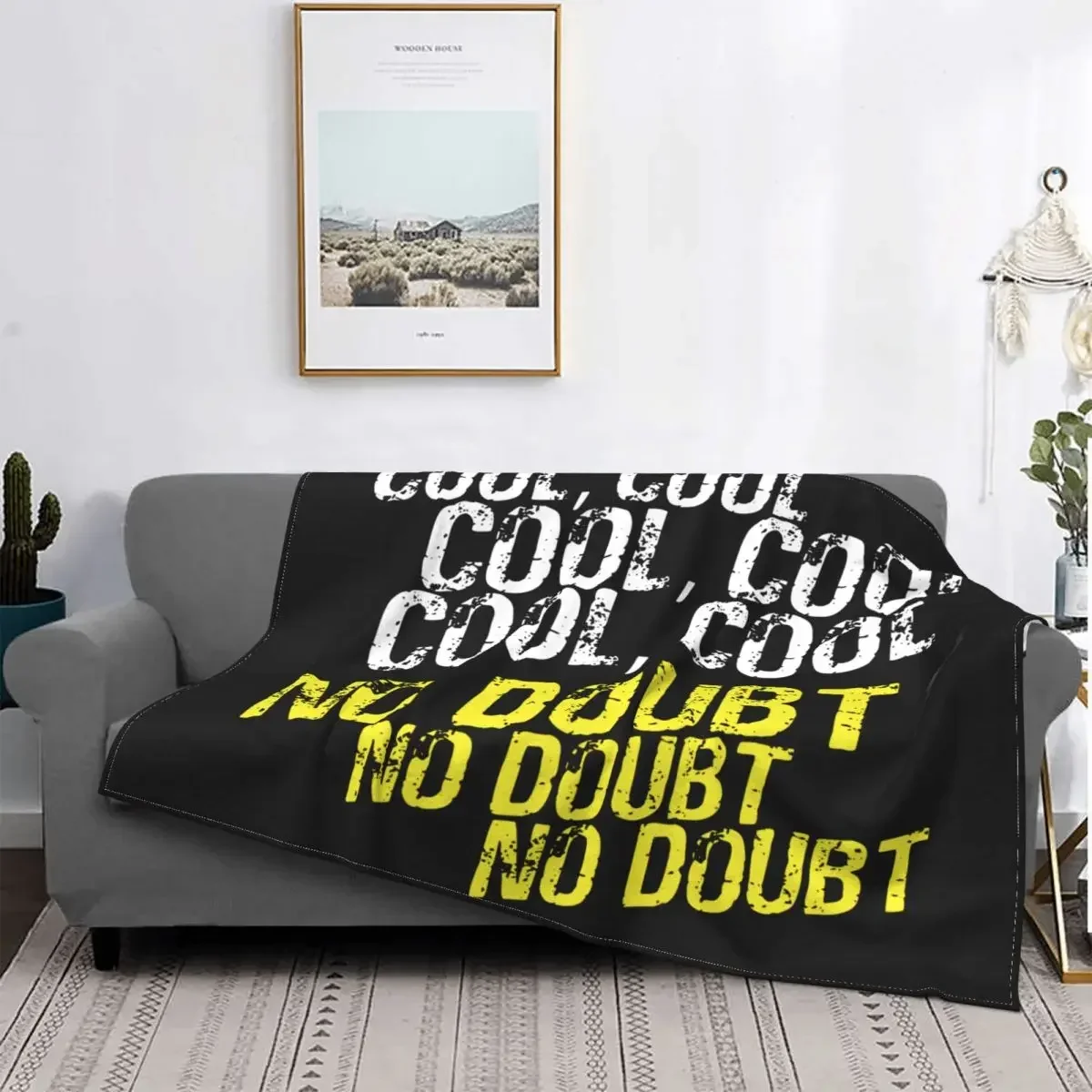 Cool No Doubt Knitted Blankets Brooklyn Nine Nine 99 Jake Peralta Flannel Throw Blankets Summer Air Conditioning Warm Bedspread