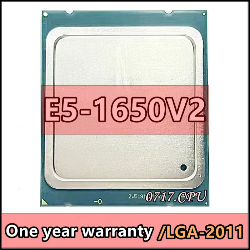 E5-1650V2 E5-1650 V2 E5 1650 V2 E5-1650V2 SR1AQ 3.50 جيجا هرتز 6-Core 12 ميجابايت LGA2011 130 واط