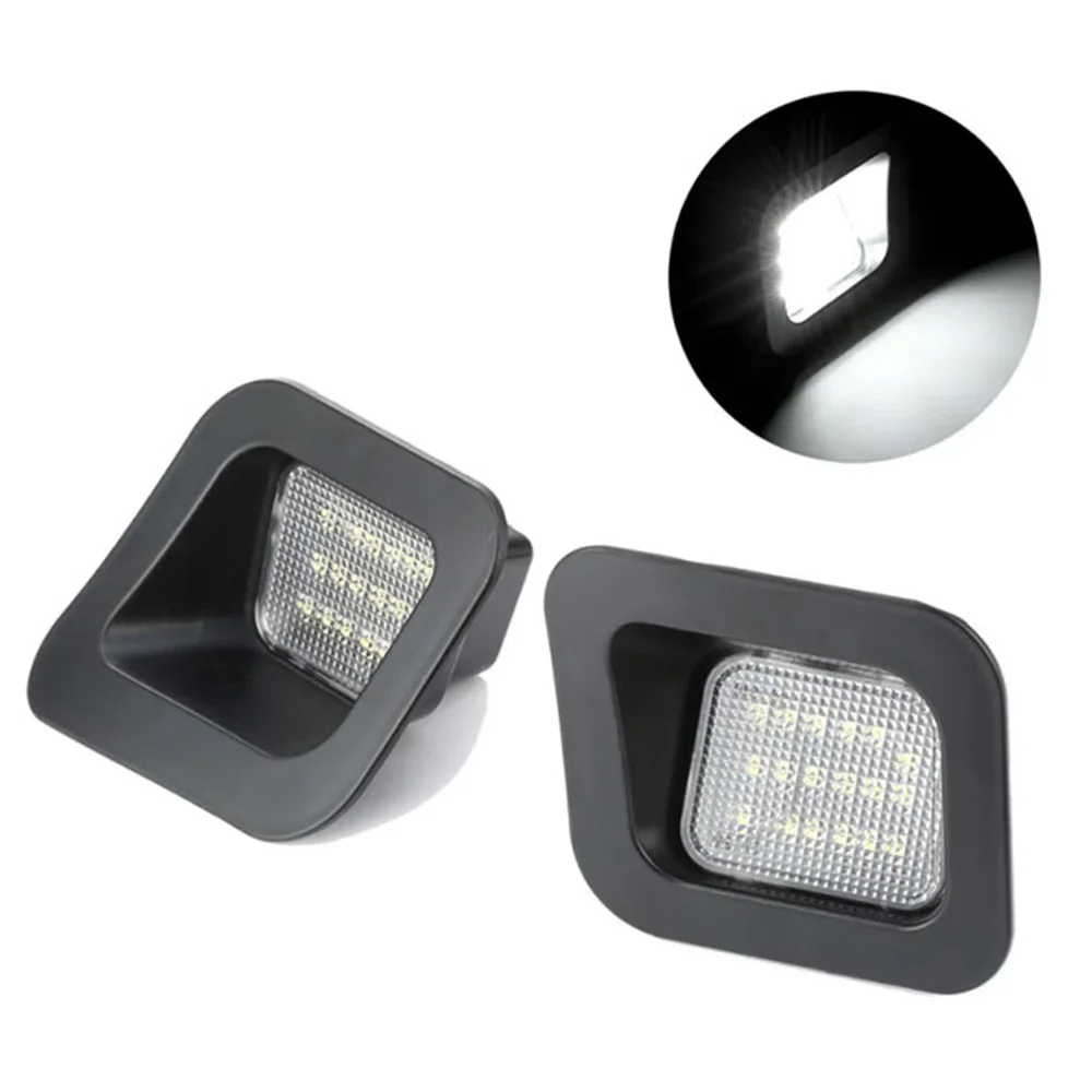 2PCS Car High Power SMD 18LED High Power Error Free Rear License Number Plate Lights Lamp For Dodge Ram 1500 2500 3500 2003-2018