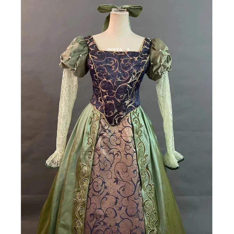 Neue Ankunft Belle Prinzessin Luxus Stickerei Cosplay Kostüm Bibliothek Kleid Für Frauen Halloween Party Nach Maß Kostüme