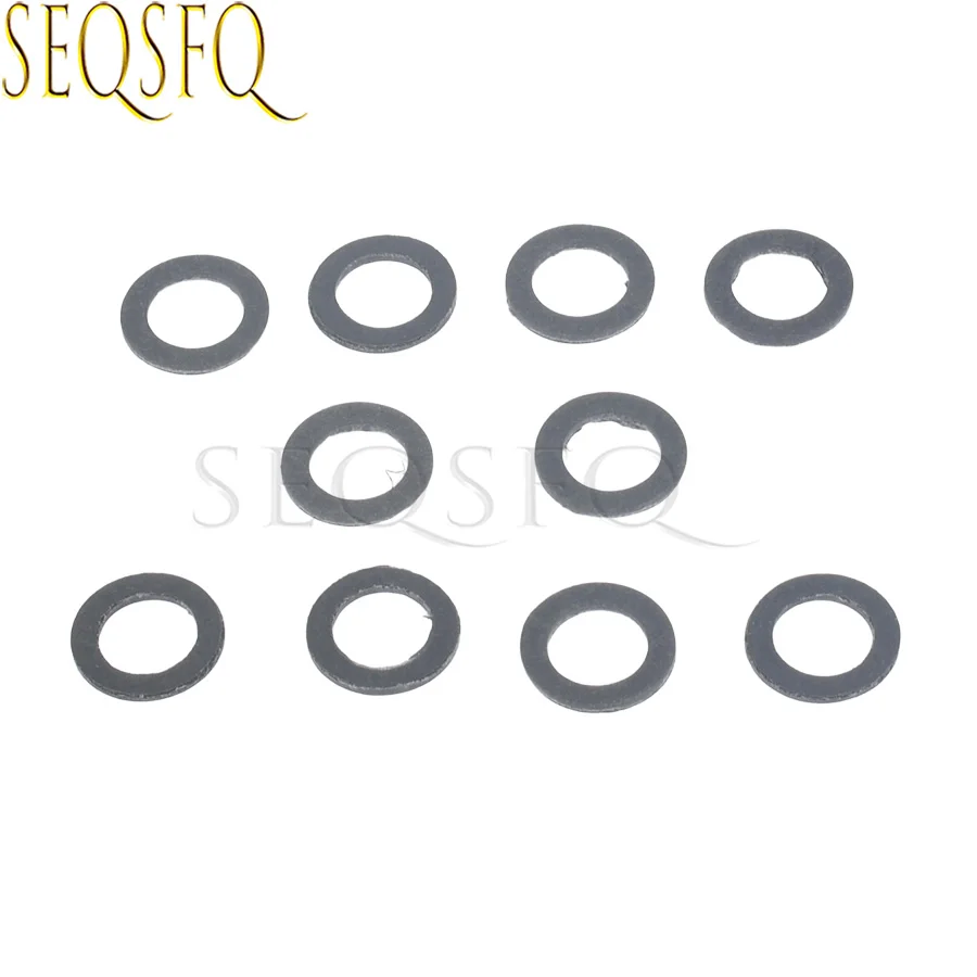 90430-08003 90430-08020 Lower Unit Red Oil Drain Screw Gasket 10 pcs for Yamaha Outboard 90430-08020-00 604-45342-00 Replaces