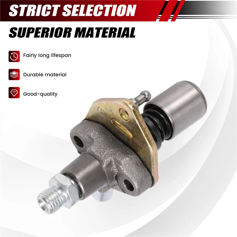 

Y17A For 186F Fuel Injection Pump Without Solenoid Valve For 186 186F 10HP Engine Oil Pump Tiller Accessories