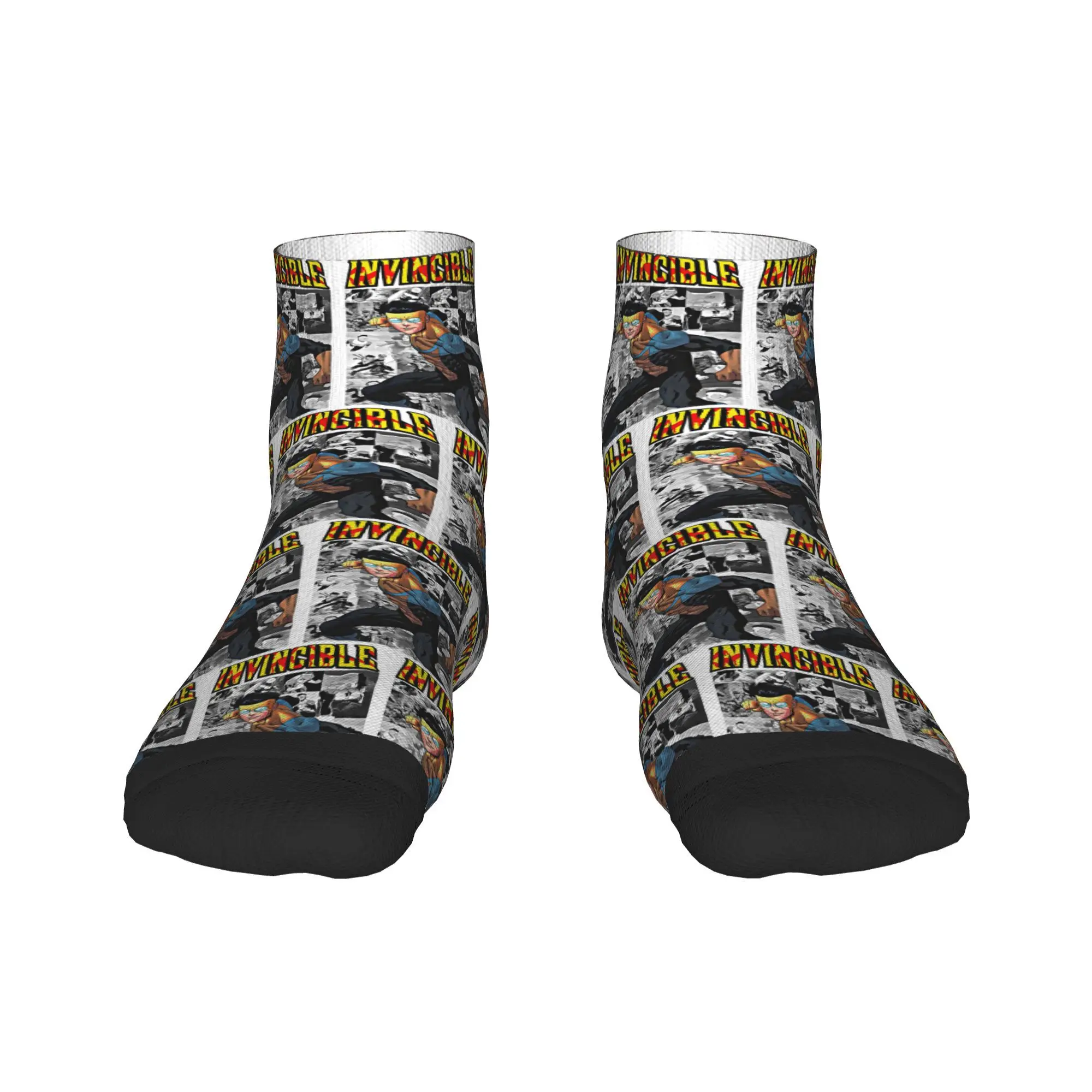 

Носки Invincible TV Show Mark, чулки высокого качества в стиле Харадзюку, всесезонные носки, аксессуары для унисекс, рождественские подарки