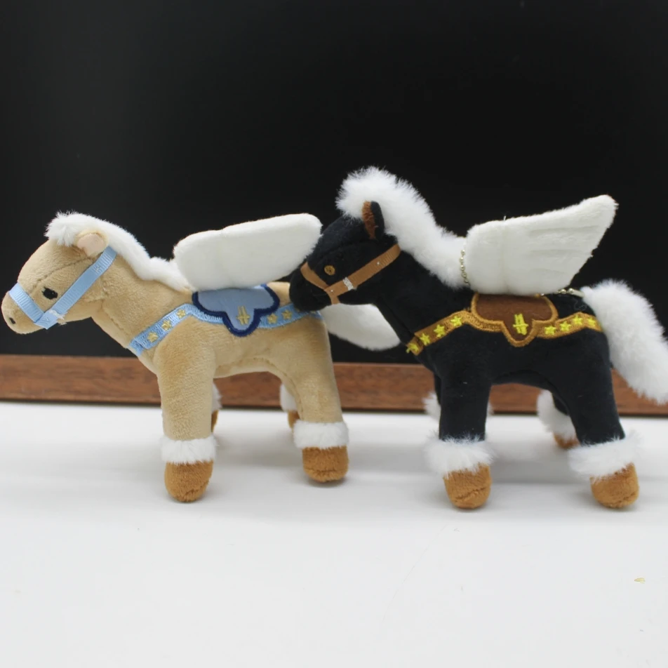 

6piece 12cm Pegasus plush soft pendant toys Pegasus stuffed toys best birthday gift toys for kids