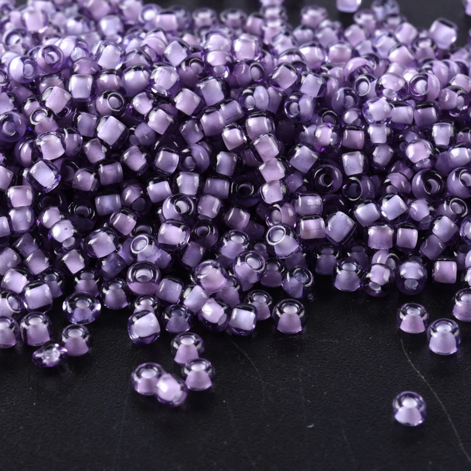 Domestic CJ 11/0 Hochwertige Perlen zum Färben, Kernfarben-Matching-Serie, 10g/Tube, geeignet für alle Arten von DIY und anderen Handarbeiten – Detail 3
