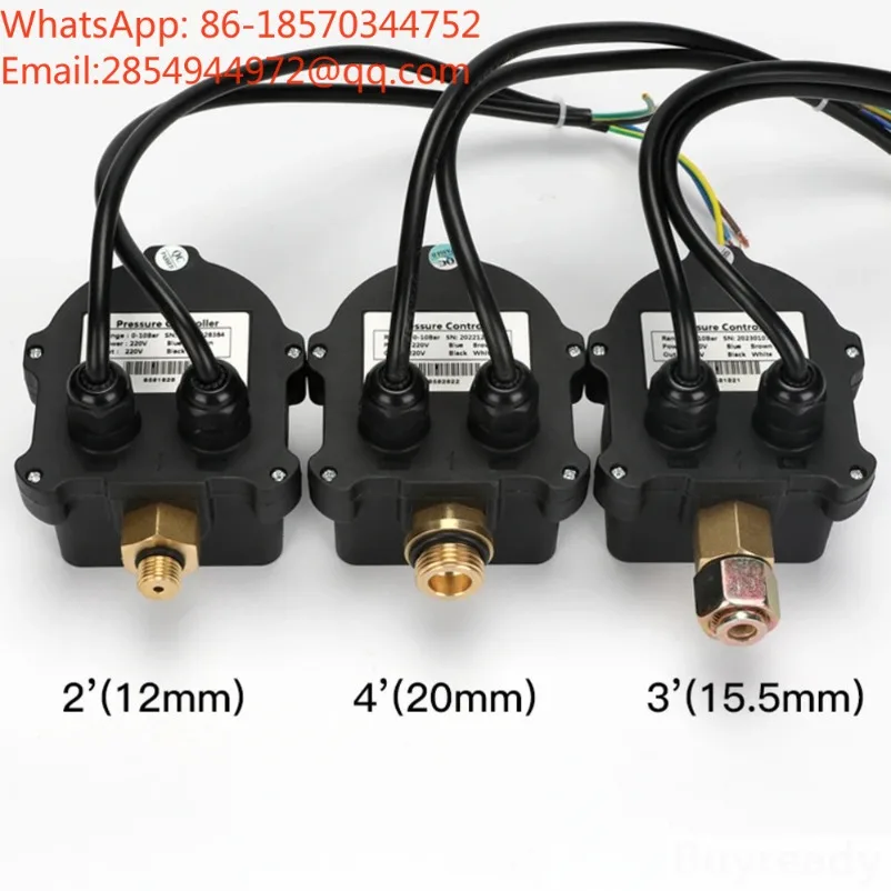 220V Automatic Electronic Digital Pressure Controller Switch WPC-10 Booster Pump Water Pump Intelligent Control Valve