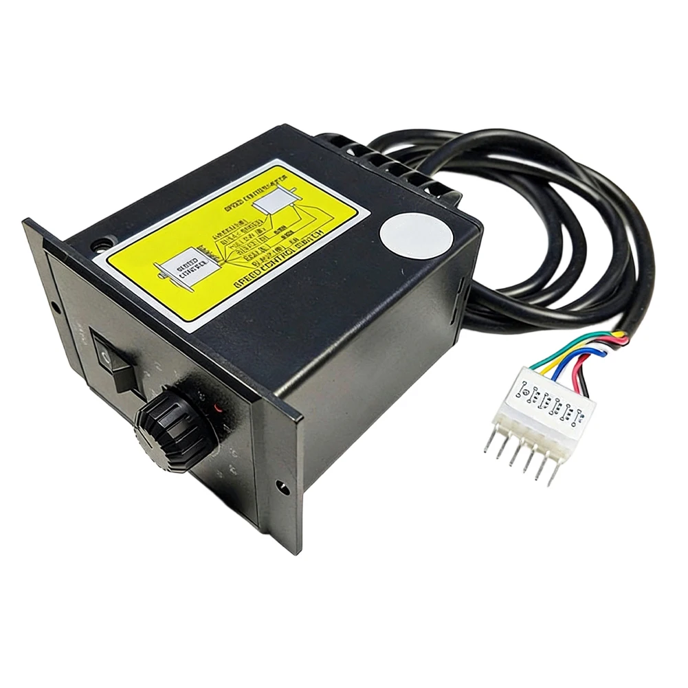 Handheld Edge Bander Pinpoint Regulator For Edge Banding Operations Transparent Safety Switch Dustproof Housing Built-in Cable