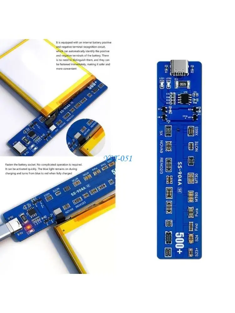 

E15A Профессиональный инструмент для реактивации аккумуляторов. Плата для безопасного ремонта для восстановления мертвых ячеек.
