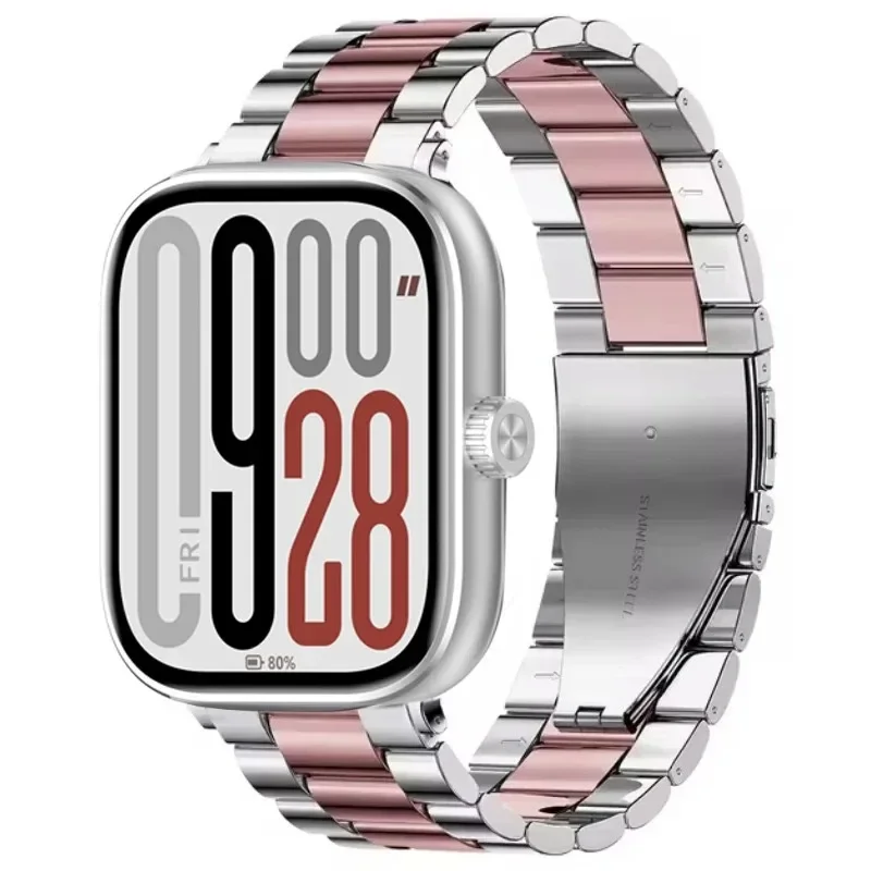 Metal Strap for Redmi Watch 5/Redmi Watch 4 Adjustable Stainless steel Bracelet for Xiaomi Mi Band 9 Pro/Mi Band 8 Pro Wristband image 6