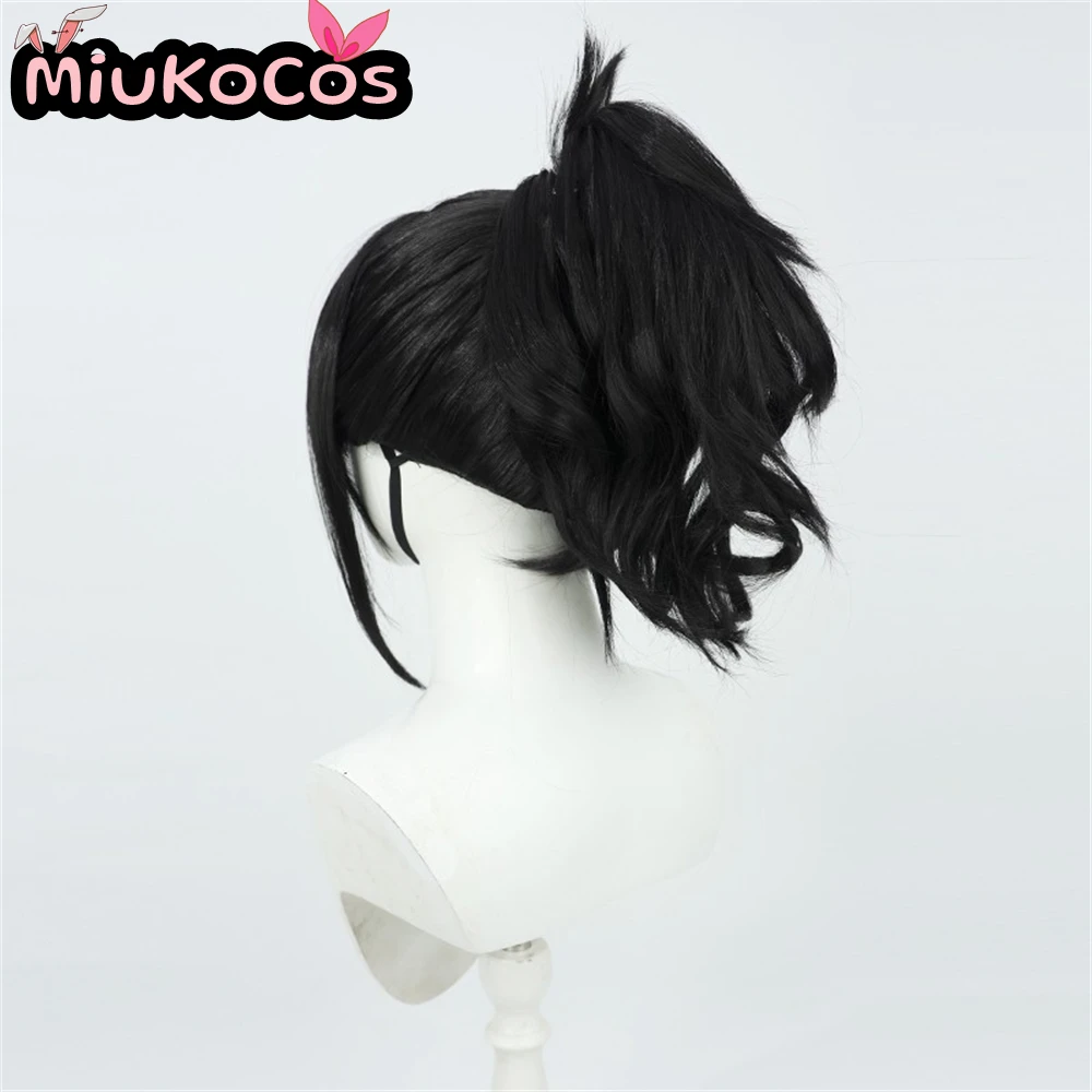 متوفر في المخزون ميتشيكو تندو شعر مستعار تأثيري MiukoCosplay أنيمي بالمنشار رجل تأثيري #5