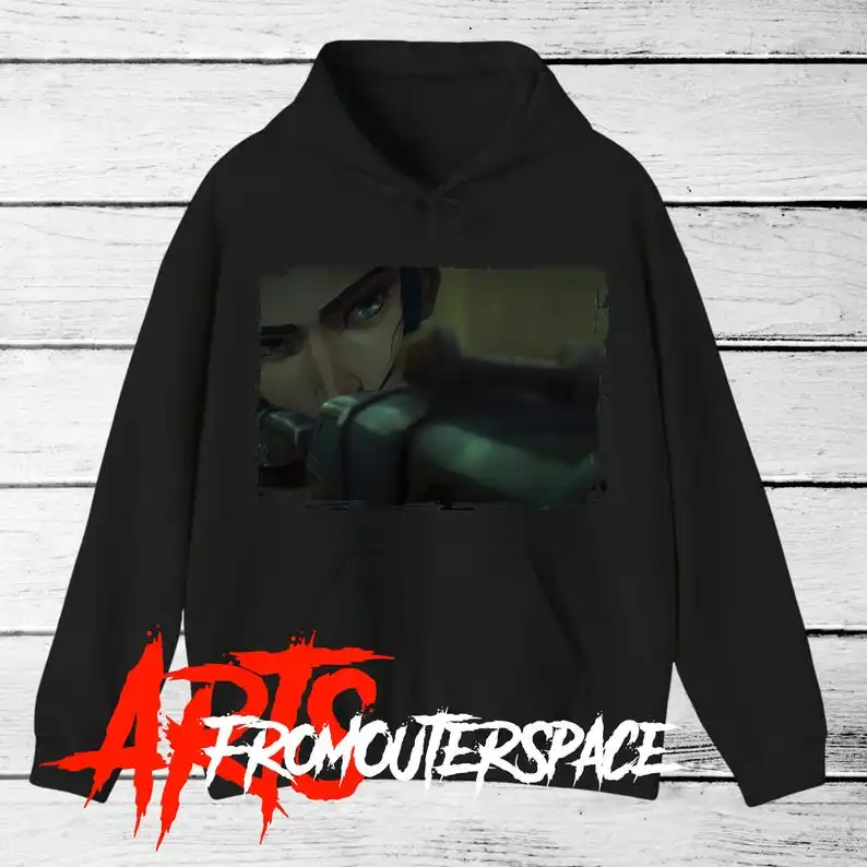 Unisex hoodie Caitlyn / Hooded Sweatshirt Arcane