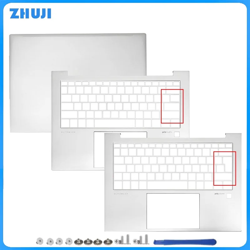 

For Elitebook 840 845 G11 Metal Replace Cover Laptop LCD Screen Back Cover Keyboard Palmrest Upper Top Case Lower Bottom Cover