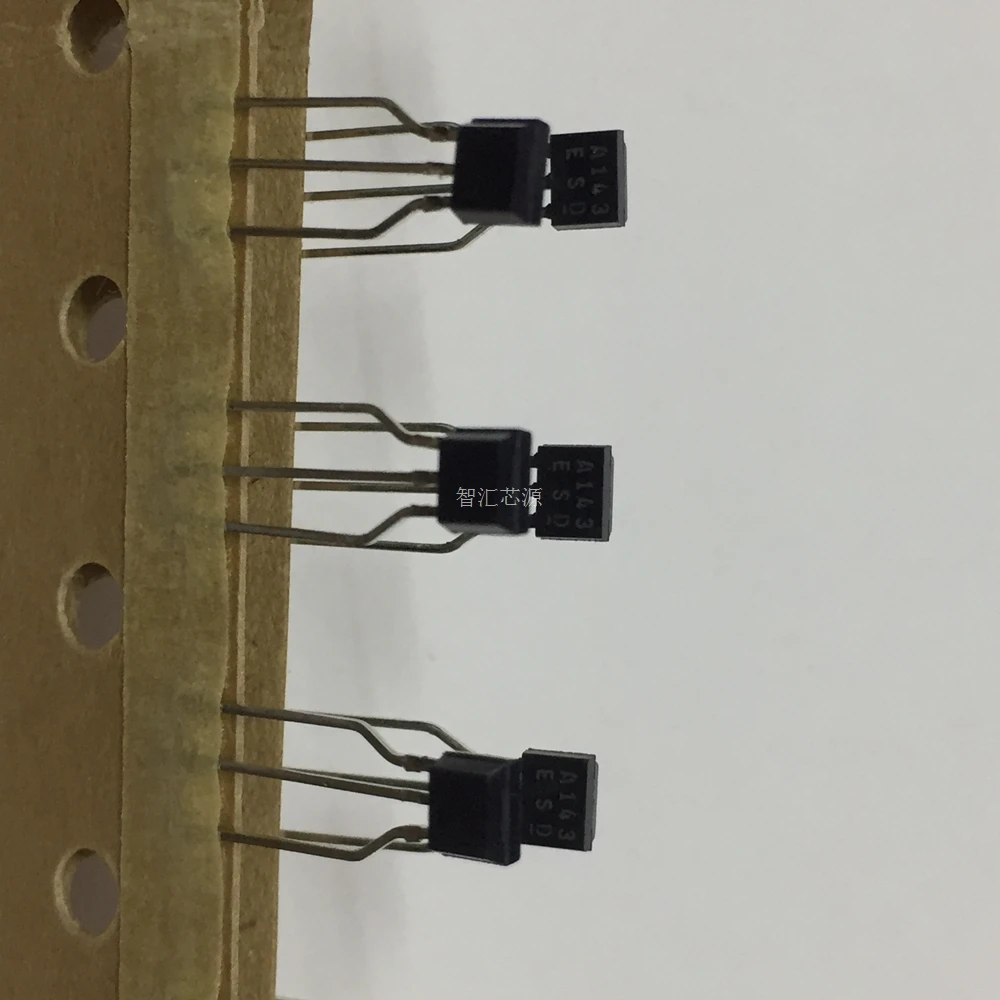 5PCS-50 PÇS/LOTE DTA143ESA In-line triode novo original TO-92S A143 DTA143