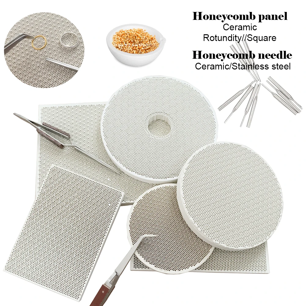 

Welding Honeycomb Panels Jewelry Welding Kit Welding Block Honeycomb Ceramic Welding Plate Welding Tweezers Tools And Supplies