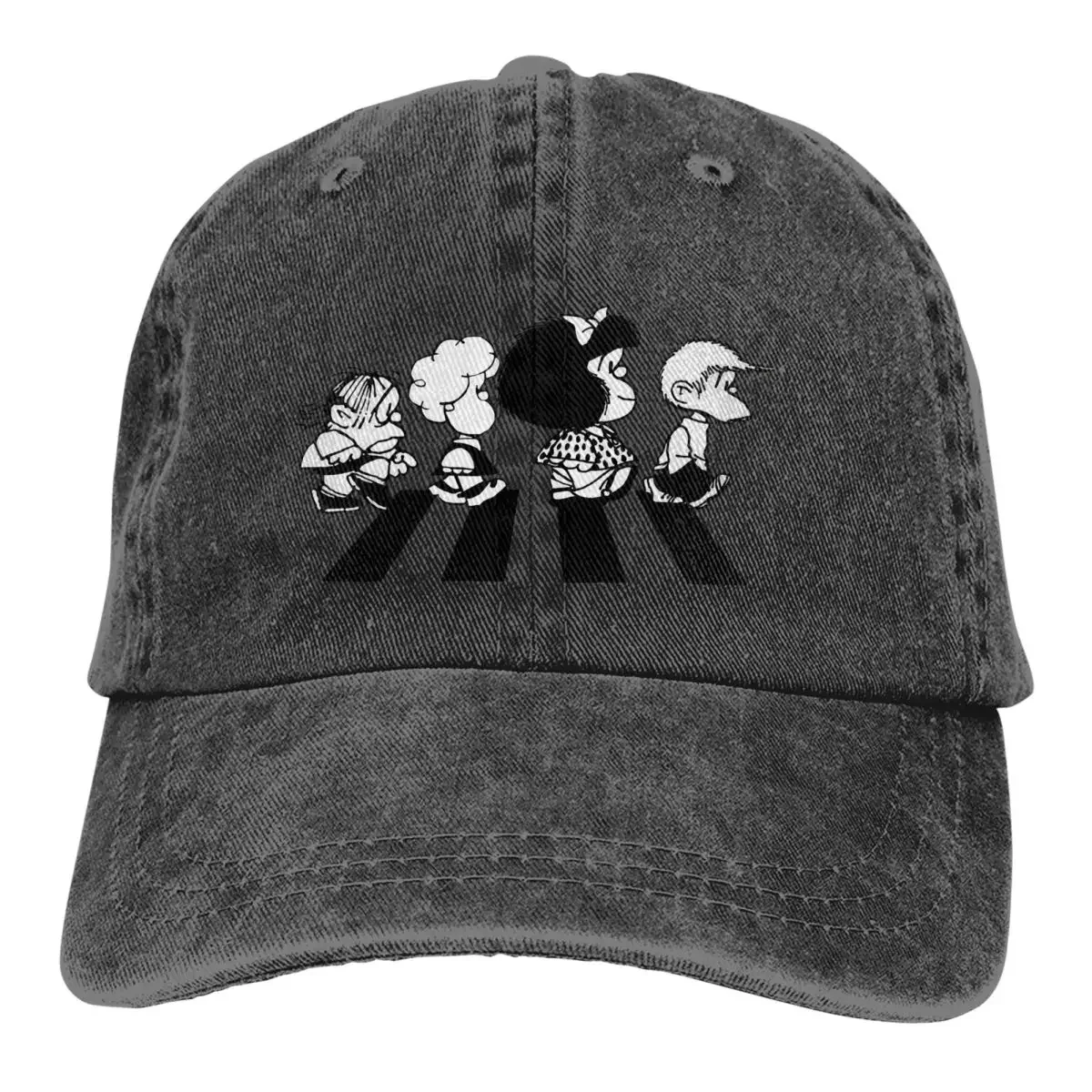 Her Friends Gorras de béisbol Gorra con visera Mafalda Cartoon Sun Shade Sombreros para hombres