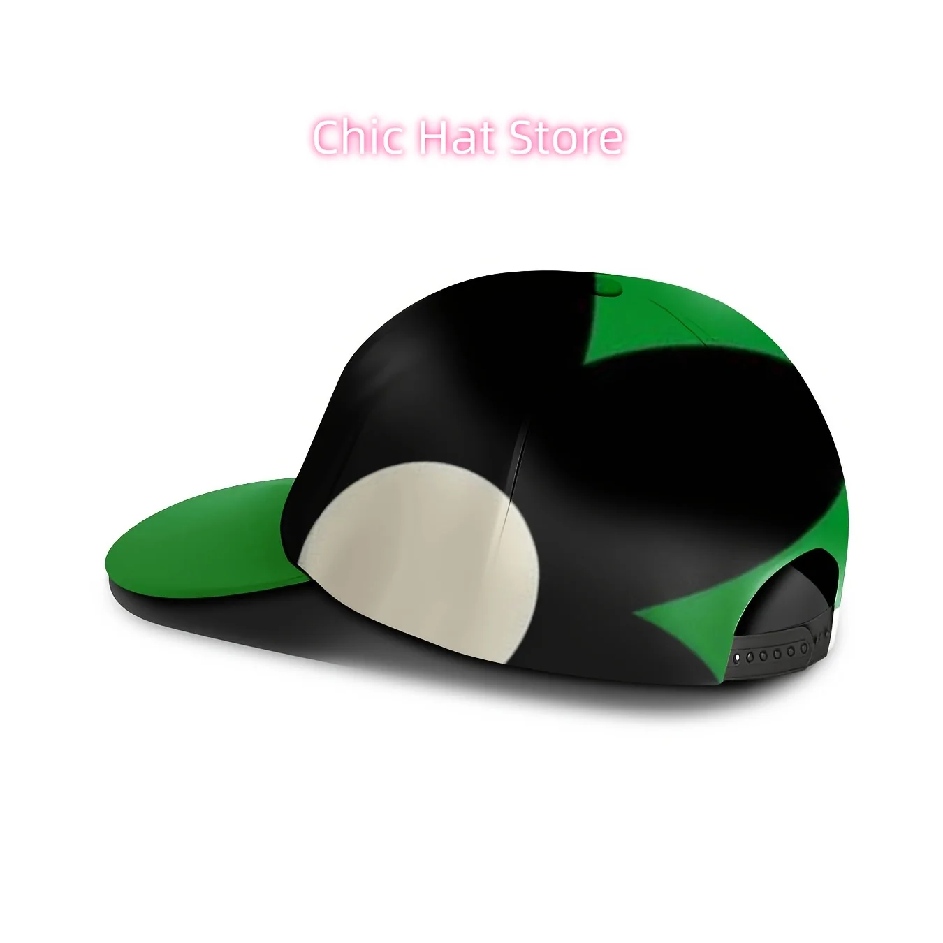 Baseball Cap Featuring a Green And Black Camouflage Design, Styled in a Military Pattern. This Unisex, Adjustable Hat Is Perfect