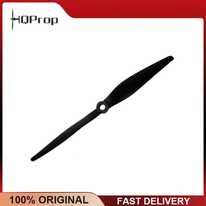 HQProp 7x12 2-Blade Pusher Prop 7.4g 5mm Shaft 12.4mm Hub CW/CCW Glass Nylon for FPV RC Airplane High Speed