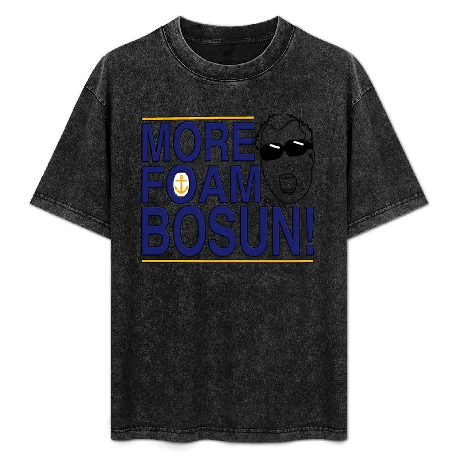 

Below Deck - MORE FOAM BOSUN T-Shirt Big Size Short Sleeve Tee for Men