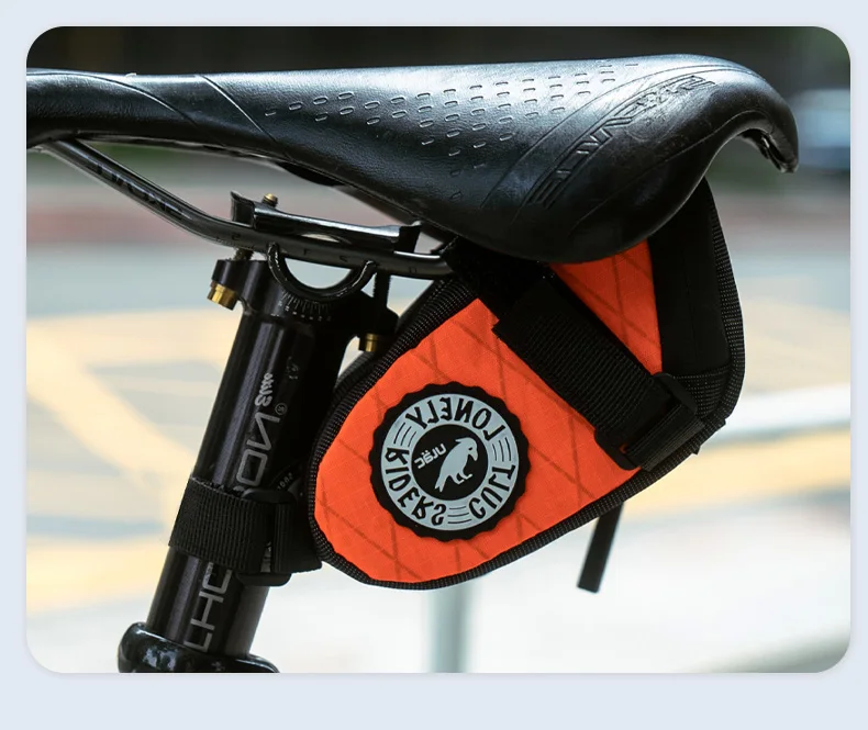ULAC Radfahren Sitztasche 0,6/1/1,3 l mehrfarbige Fahrradsatteltasche wasserdichte MTB Rennrad Reparatur Werkzeuge Tasche Schwanz Pack Zubehör – Detail 15