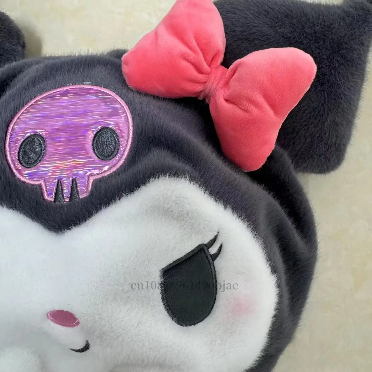 100cm Super Big Size Sanrio Kuromi Cartoon Plush leather case Plush Toy Doll My Melody Stuffed Animal leather case Gift Plushies