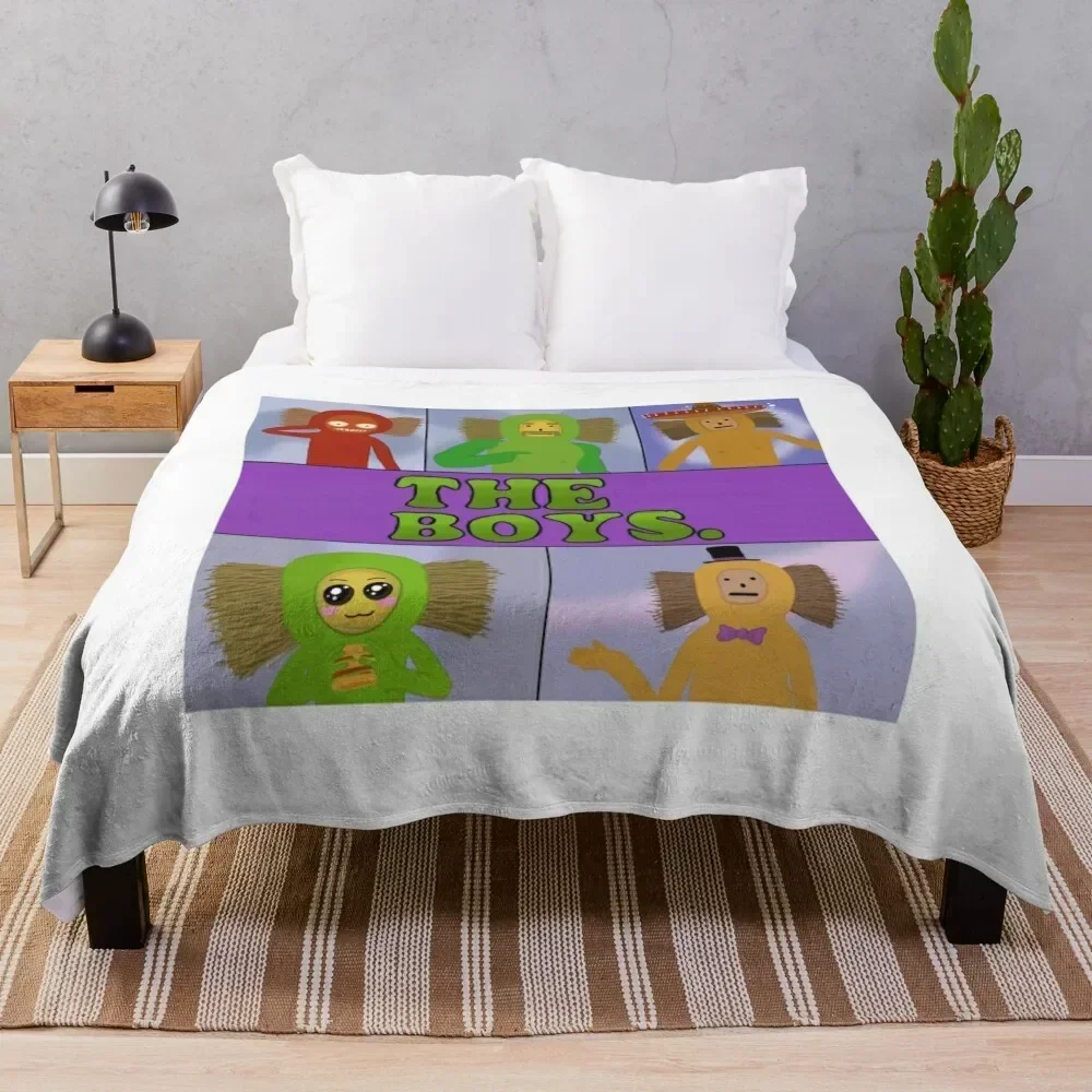 

The Boys Throw Blanket Soft Warm Blanket Gift for Grandparents