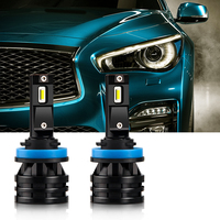 BraveWAY H11 Car Lights H3 9006 HB4 LED H7 16000LM H1 H4 H8 LED Atuo Lamp for Car Headlight Bulb HB3 9005 Turbo LED Bulbs 12V