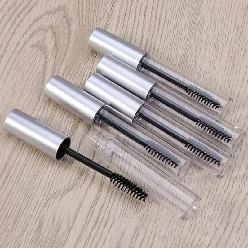 10/20/30/50pcs 10ml Mascara Empty Tube Eyelash Growth Liquid Bottle with Leak-proof Inner Lid Refillable Cosmetic Containers