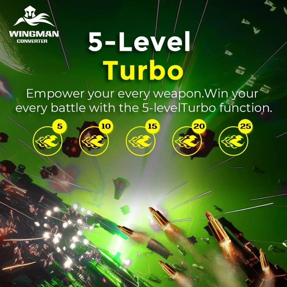 Brook Wingman XB3 Converter for Xbox One/Xbox Series X|S/PC Console Wired Arcade Fight Stick Hitbox Controller Adapter