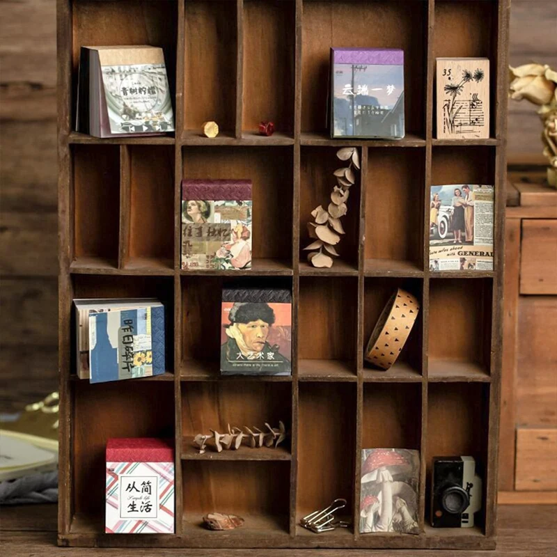 800 sztuk dziennika śmieciowego Vintage DIY papierowy materiał materiały do dziennika papier do scrapbookingu Retro dekoracyjne artykuły do dziennika