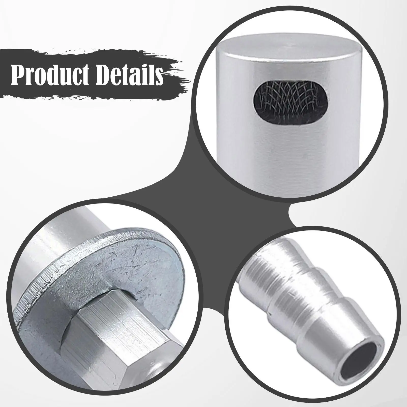 Remote Mount Vent Valve Fuel Tank Accessory Easy to Install Tank Sturdy High Reliability Replacement 5/16 Hose Barb