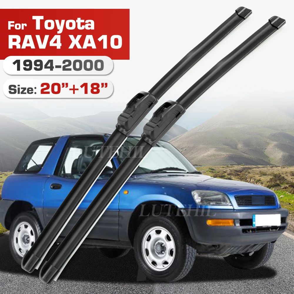 Wischer Für Toyota RAV4 XA10 1994 - 2000 1995 1996 1997 1998 Front Klingen Windschutzscheibe Windschutz Fenster Pinsel 20 "+ 18"