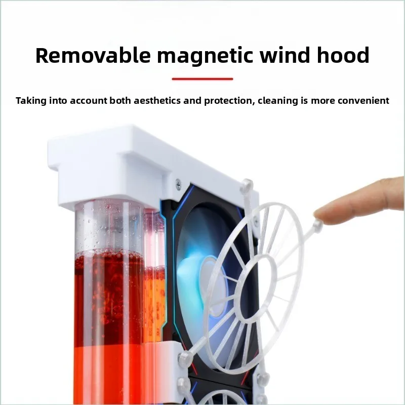 قرص الحمى الأسود 120 إطار الهاتف المحمول المغناطيسي أشباه الموصلات السائل تبريد المياه تبريد المياه المبرد