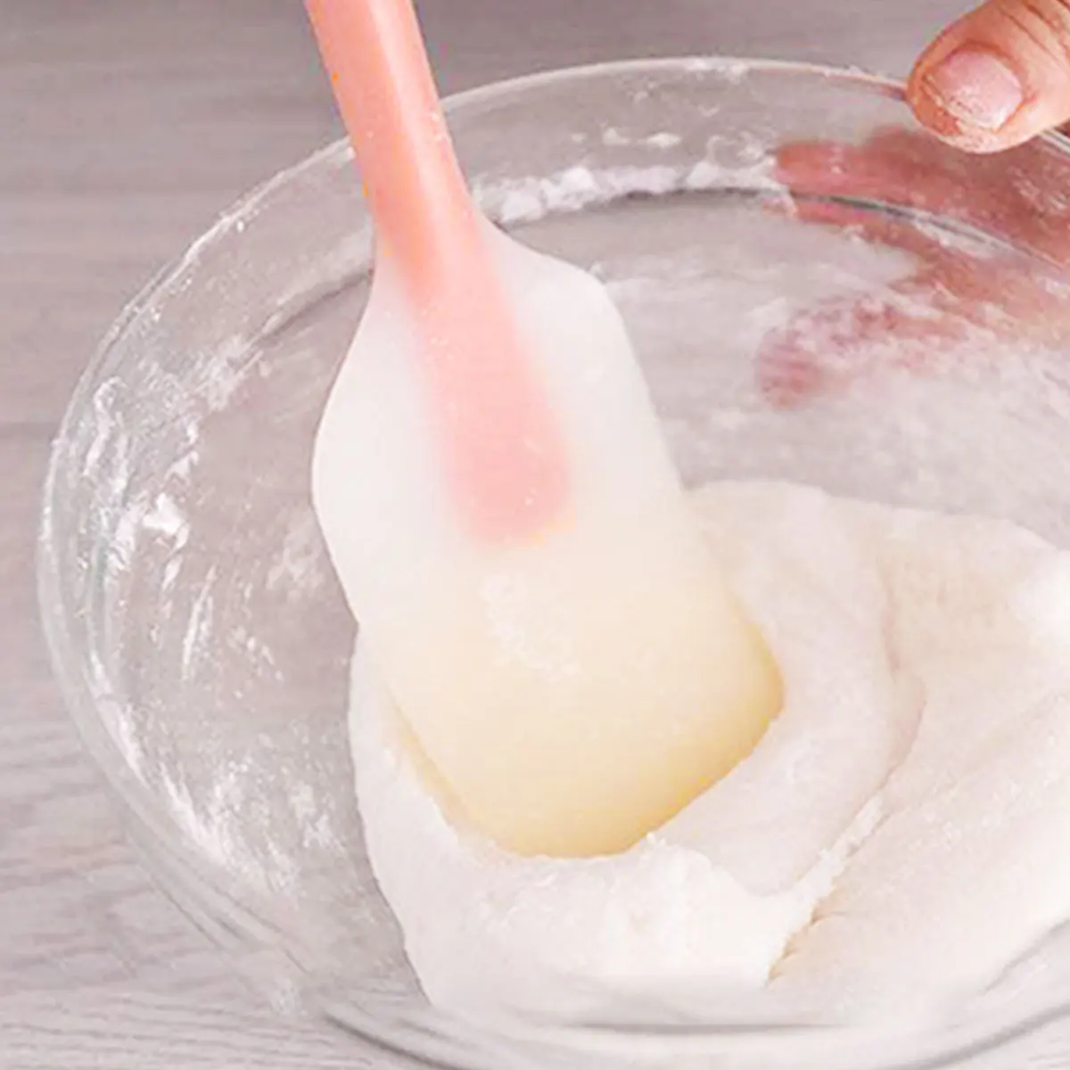 

2pcs Silicone Scraper Mixing Spatula Cream Tool Baking Kitchen Helper Pastry Decorate Mold Detach Efficient Fun