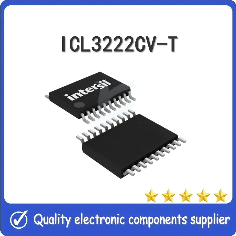 ICL3222CV-T Original NEW CHIP MCU Electronics stm 32 ESP 8266 sensor dc-dc Power Quality in stock