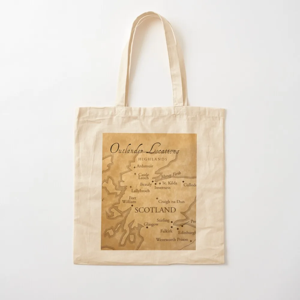 Outlander Locations Tote Bag