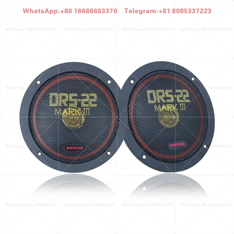 DRS22 6 Inch Integrated Midrange Bass Tweeter Coaxial Speaker Automobile Stereo Audio Sound Accessory Part