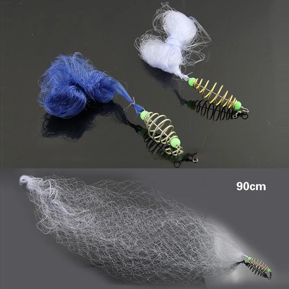 Effective Fishing Net with Luminous Beads Ideal for Shoal Fishing Lightweight ABS Construction for Convenience