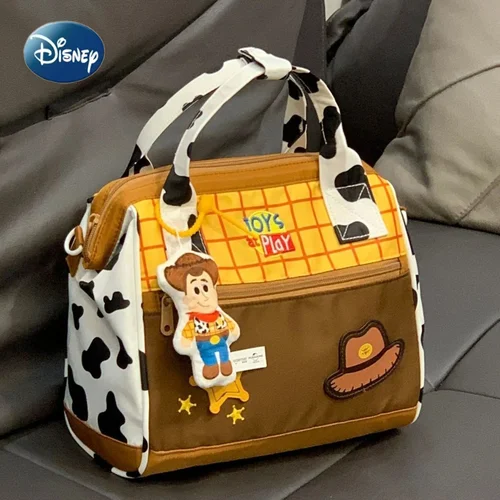 Imagen 1 del producto Bolso de mano de Toy Story de Disney, Sudadera con capucha de Buzz Lightyear, bolso de hombro bonito, bolso cruzado de gran capacidad