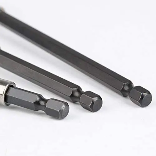 3 Chiếc 1/4 Inch Chuôi Lục Giác Nhanh Chóng Thay Đổi Mũi Mở Rộng Giá Đỡ Từ Ổ Cắm Tua Vít 2.5 "4" 6 "Nối Dài Chuck Adapter