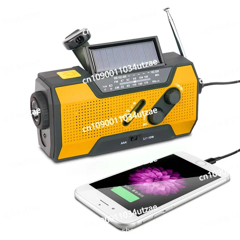 Multifunctional Emergency Solar Hand-operated Disaster Prevention Radio