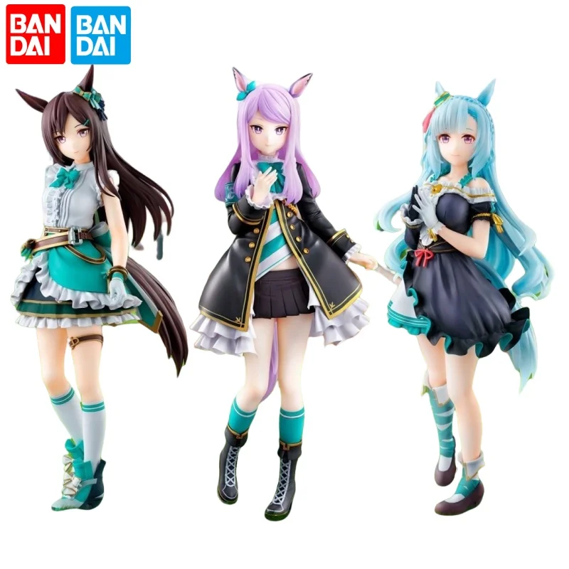 

In Stock Bandai Original Ichiban Kuji PrettyDerby vol.11 Mejiro McQueen Dober Ardan Anime Figure For Kids Gift Collectible Toys