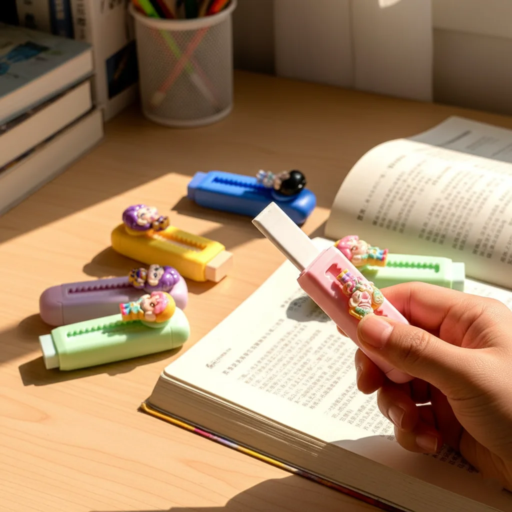 6/3/1 قطعة الكرتون الإبداعية 2B ممحاة قلم رصاص نظيفة وخالية من الفوضى امتحان الطالب مكتب رسم ممحاة لينة للأطفال