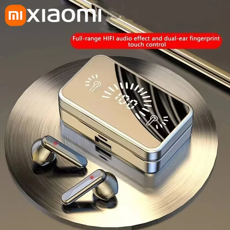 Xiaomi S20 Bluetooth Earphone Headphones Mirror Wireless Stereo Headset with Digital DisplayTouch Control Sports Earbud For Game