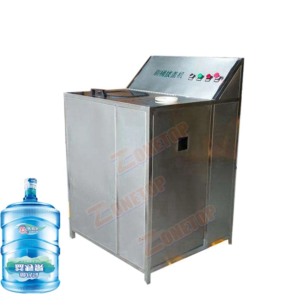 Simple operation Semi-automatic BS-2 double station 20L 5 gallon bucket washing machine
